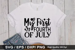 4th Of July Quotes Design - 4th Of July T-shirt Design Product Image 2