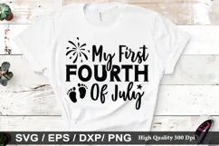 4th Of July SVG Design - 4th Of July T-shirt Design Product Image 2