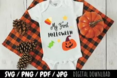First Halloween SVG PNG / My First Halloween svg png Product Image 3