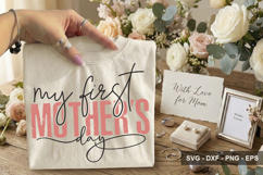My First Mother’s day - Mother's Day SVG Design Product Image 1