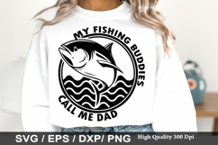 Fishing Dad Shirt SVG Bundle - Fishing Dad Shirt SVG Design Product Image 10