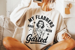 My Flabbers Have Been Gasted PNG SVG,Vintage Retro Funny Product Image 6