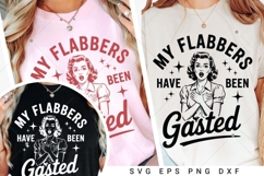 My Flabbers Have Been Gasted PNG SVG,Vintage Retro Funny Product Image 2