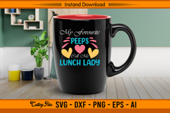 My Favourite Peeps Call Me Lunch Lady SVG Design Product Image 3