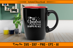 My Garden Is My Happy Place SVG Gardening Design Product Image 3