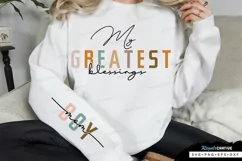 My Greatest Blessings Sleeve SVG, Mother's Day SVG Design Product Image 1
