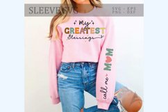 My greatest blessings Sleeve SVG, Motherhood art SVG Product Image 1