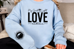 My guiding light love endless Sleeve SVG Design Product Image 2
