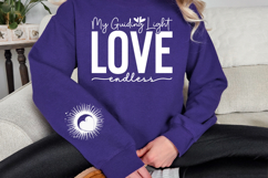 My guiding light love endless Sleeve SVG Design Product Image 3