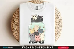 My Happy Pills Sublimation PNG Product Image 1