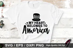 4th Of July SVG Design - 4th Of July T-shirt Design Product Image 4