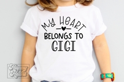 My Heart Belongs To Gigi SVG PNG - Pass Me To Gigi Product Image 5