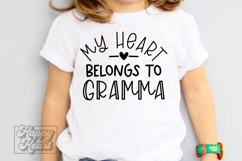 My Heart Belongs To Gramma SVG PNG - Pass Me To Gramma Product Image 5