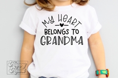My Heart Belongs To Grandma SVG PNG - Pass Me To Grandma Product Image 4