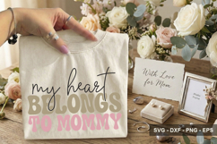 My Heart Belongs To Mommy - Mother's Day Design - Product Image 2