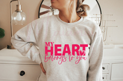 My Heart Belongs To You | Romantic Love Design Product Image 2