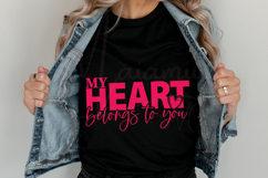My Heart Belongs To You | Romantic Love Design Product Image 1
