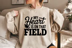 My Heart Is on That Field SVG | American Football SVG Product Image 2