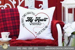 love quote, Valentine's Day SVG, Couples gift idea