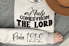 My Help Comes From The Lord SVG Design Product Image 2