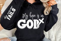 My Hope Is In God SVG Design Product Image 2