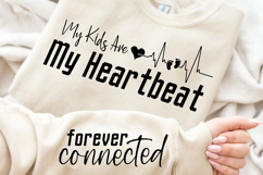 My Kids Are My Heartbeat SVG Design Product Image 2
