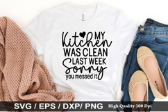 Kitchen Quotes SVG Bundle - Kitchen T-shirt Design Product Image 8