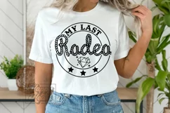 My Last Rodeo - Nashville Bachelorette SVG - Nashty Bride Product Image 3
