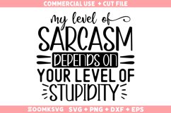 Sarcastic SVG, Funny SVG, Funny Quotes SVG, Funny Mug SVG Product Image 1