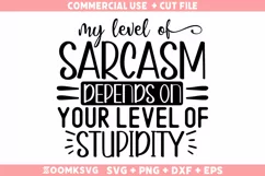 Sarcastic SVG, Funny SVG, Funny Quotes SVG, Funny Mug SVG Product Image 1