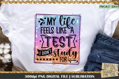 My life feels like a test I didn't study for | Funny quotes Product Image 1