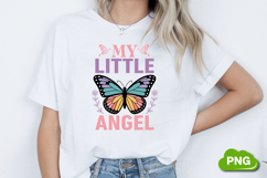 My Little Angel PNG, Butterfly PNG, Butterfly Clipart Product Image 1