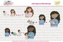 my mom, mothers day clipart Product Image 2