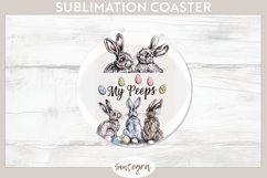 My Peeps v1 Round Coaster Sublimation Product Image 1