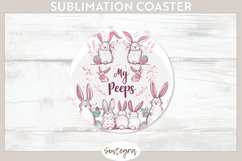 My Peeps v5 Round Coaster Sublimation Product Image 1