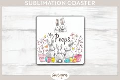 My Peeps v6 Square Coaster Sublimation Product Image 1