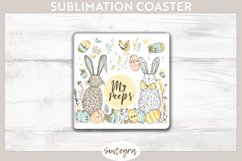 My Peeps v8 Square Coaster Sublimation Product Image 1