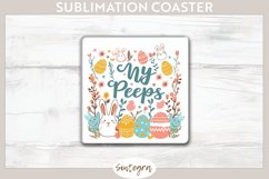 My Peeps v9 Square Coaster Sublimation Product Image 1
