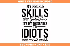 Funny Quotes SVG, Sarcastic PNG, Snarky SVG, Mom SVG File Product Image 1