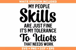 Funny Quotes SVG, Sarcastic PNG, Snarky SVG, Mom SVG File Product Image 1