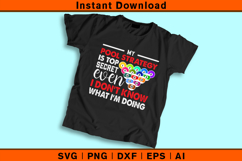 My Pool Strategy Is Top Secret SVG Funny Billiards Product Image 2