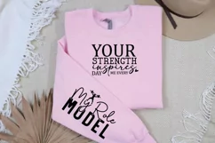My Role Model Sleeve SVG, Mother's Day SVG Design Product Image 2
