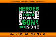 My Son Is A Hero Liver Cancer Awareness SVG File Product Image 1