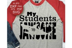 My Students are Jawsome SVG Product Image 1