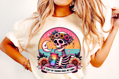 At Least My Trauma Made Me Funny PNG, Funny Skeleton PNG Product Image 2