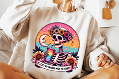 At Least My Trauma Made Me Funny PNG, Funny Skeleton PNG Product Image 3