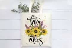 My Tribe My Rules Mothers Day Sublimation | Happy Mother Day Product Image 3