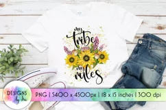 My Tribe My Rules Mothers Day Sublimation | Happy Mother Day Product Image 1