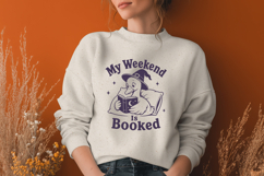My Weekend Is Booked SVG PNG, Funny Witchy Goose Design Product Image 3