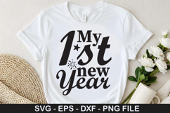 My1st New Year SVG - Happy New Year Design Product Image 1